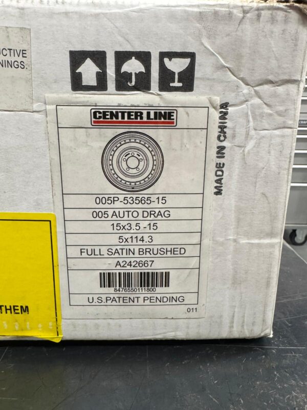 Centreline Wheels 15 X 3.5
